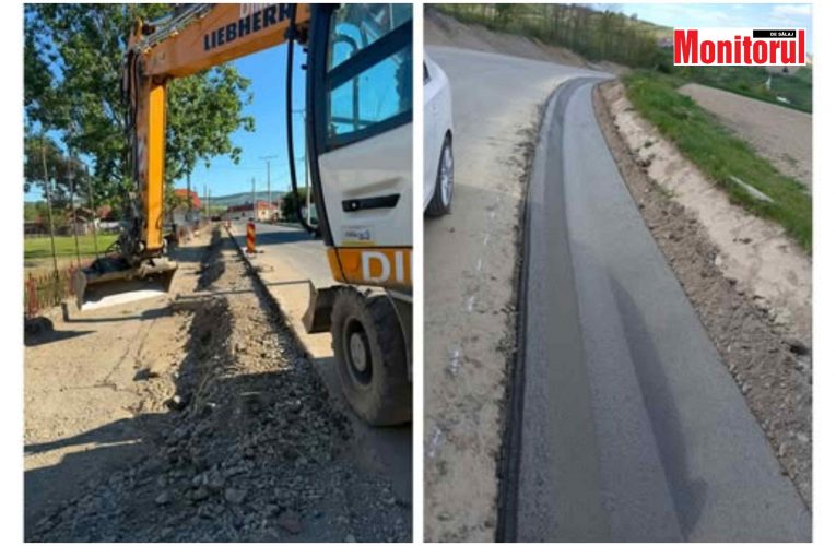 Se lucrează la modernizarea drumului județean DJ 109P