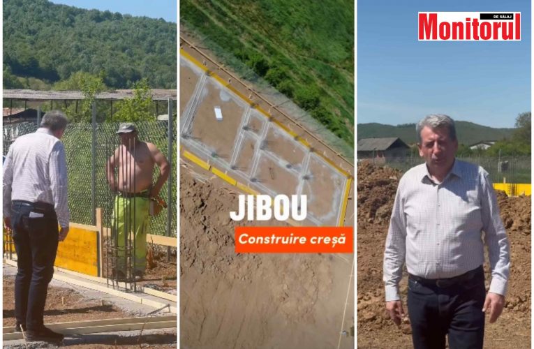 VIDEO| Primele imagini de pe șantierul noii creșe din Jibou