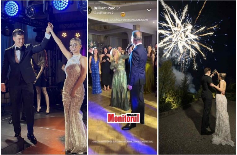 VIDEO| Președintele CJ Sălaj Dinu Iancu-Sălăjanu duet cu Loredana Groza la nunta fiicei patronului Briliant Parc