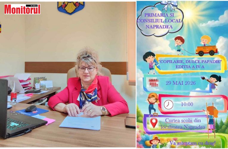 Primăria Năpradea organizează un super eveniment de Ziua Copilului