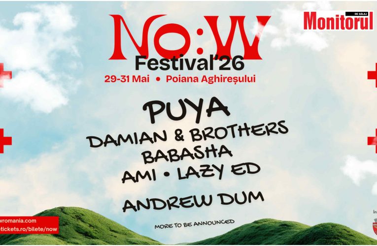  No:W Festival anunță primii 6 headlineri ai ediției inaugurale  29–31 mai 2026 | Poiana Aghireșului | Zalău