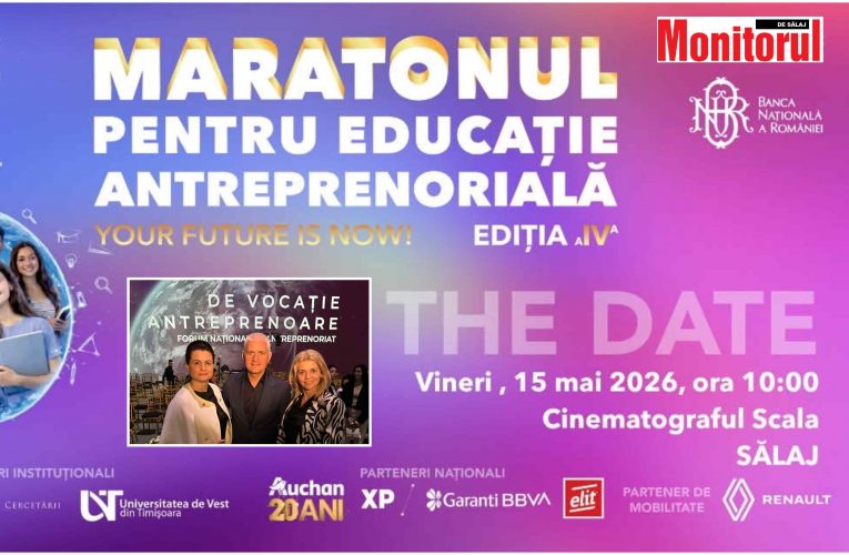 Virgil Ianțu vine la Zalău alături de conducerea CONAF și oameni de business  la semifinala județeană a „Maratonului pentru Educație Antreprenorială”