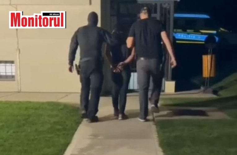 VIDEO|Sălăjean urmărit internațional, prins de Poliție și băgat după gratii