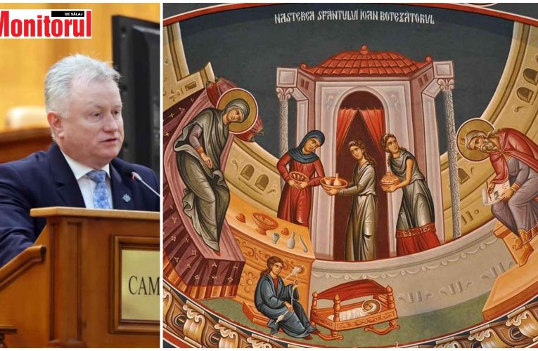 Deputatul Ionel Ciunt, mesaj de Sfântul Ioan Botezătorul