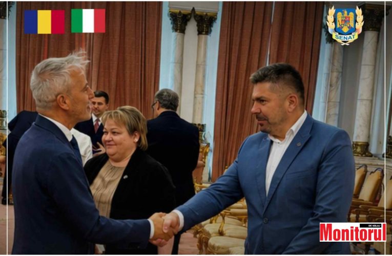 Senatorul Liviu Fodoca, întâlnire de rang înalt cu delegația parlamentară italiană