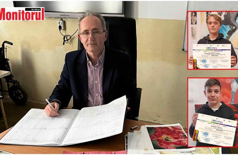 Elevii profesorului Ionel Baltă din Jibou, premiați la un concurs cu participare internațională