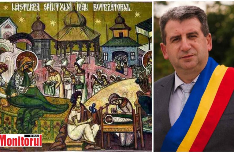Primarul Orașului Jibou, ing. Dan Ghiurco, mesaj de Sfântul Ioan Botezătorul