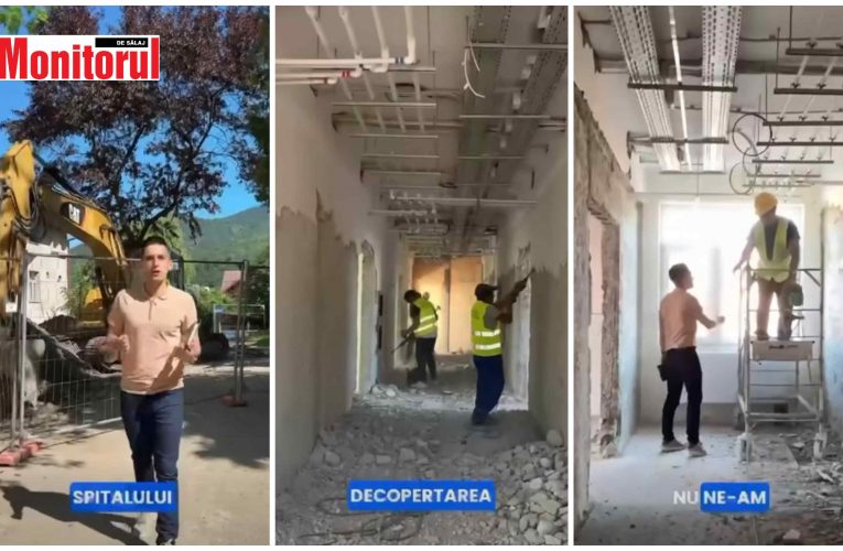 VIDEO| Primarul Critian Lazăr anunță stadiul lucrărilor la Spitalul Orășenesc din Șimleu