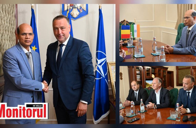 Primarul Florin Florian, deschidere totală pentru cooperare internațională după întâlnirea cu ambasadorul Indiei