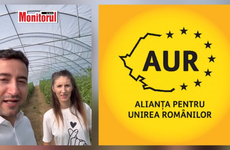 Deputatul AUR Lucian Mușat în vizită la o familie de fermieri din Hereclean