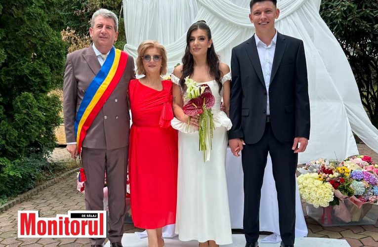 Emoție în comunitate: Primarul orașului Jibou, Dan Ghiurco, a oficializat căsătoria fiicei sale, Alexandra