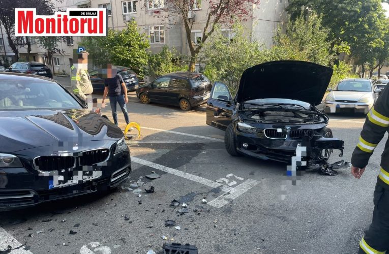 Accident rutier în Zalău