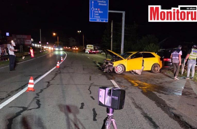 Accident rutier cu 4 victime în Zalău