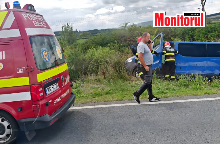 Accident rutier între localitățile Șărmășag și Sălăjeni