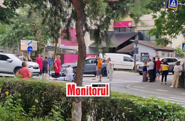 Accident rutier cu victime la urcare spre Ortelec la intersecția cu str Sărmaș