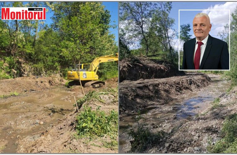 Lucrări pentru siguranța comunității din Cizer printr-un parteneriat Primărie – SGA Sălaj