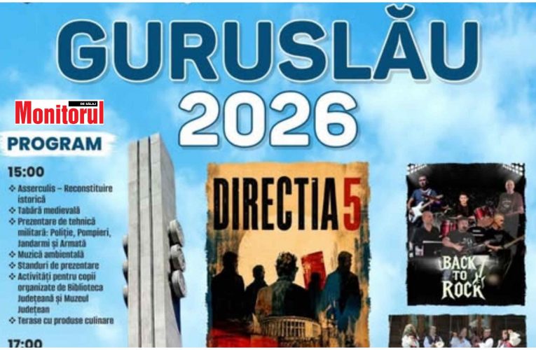 Super concert Direcția 5 la evenimentul Guruslău 2026