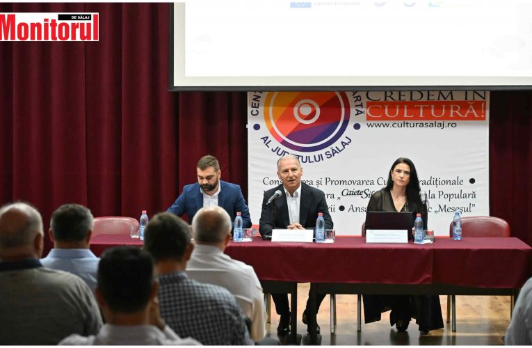 Președintele CJ Sălaj, Dinu Iancu-Sălăjanu, întâlnire cu echipa de la ADR Nord-Vest