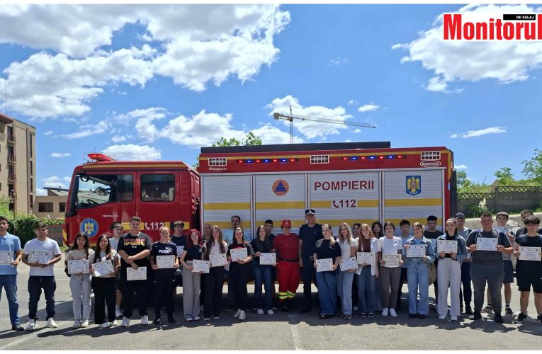 Noi voluntari pregătiți de ISU Sălaj, gata pentru a salva vieți