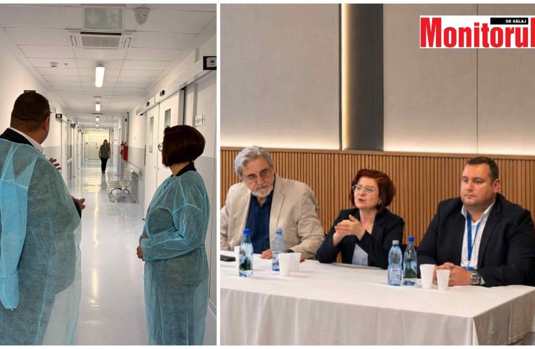 Șefa Colegiului Medicilor din România a vizitat Spitalul Județean de Urgență Zalău