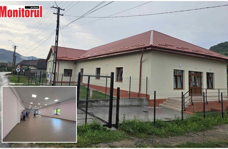 Primăria Surduc a finalizat lucrările de modernizare a Căminului Cultural din Cristolțel