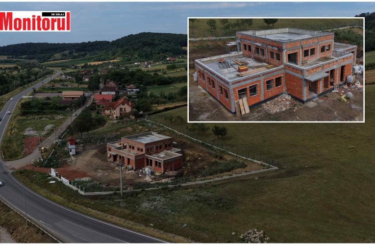 Lucrările la centrul de zi din Valea Miții sunt gata pe jumătate