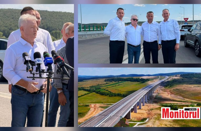 Deputatul Ionel Ciunt salută deschiderea tronsonului Zimbor – Poarta Sălajului: „Infrastructura modernă înseamnă dezvoltare economică pentru Sălaj”