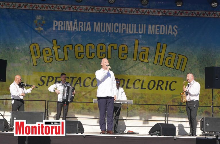 Președintele CJ Sălaj a susținut un recital folcloric la Mediaș