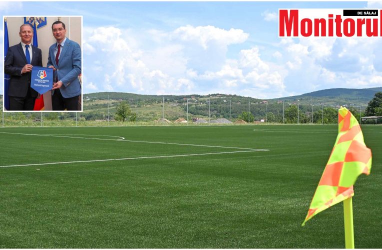 CJ Sălaj și FRF inaugurează terenul sintetic de fotbal din Zalău