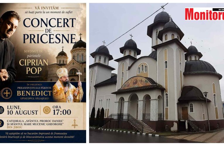 Concert de pricesne la Jibou, susținut de preotul Ciprian Pop