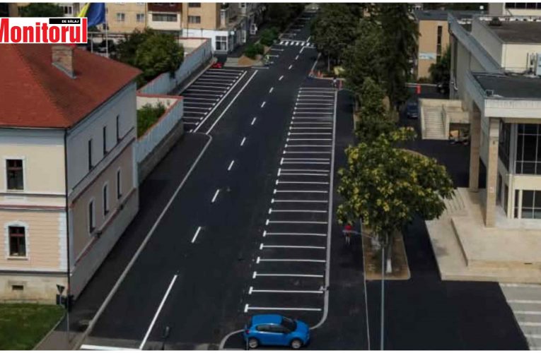 Citadin a finalizat de modernizat strada 9 Mai din centrul orașului