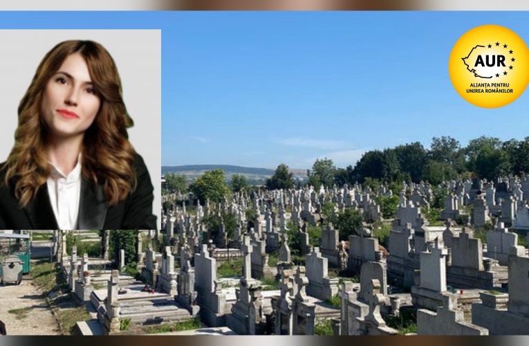 Consilierul municipal AUR, Juncu Andreea: „Continuă negocierile pentru extinderea Cimitirului Municipal Zalău”