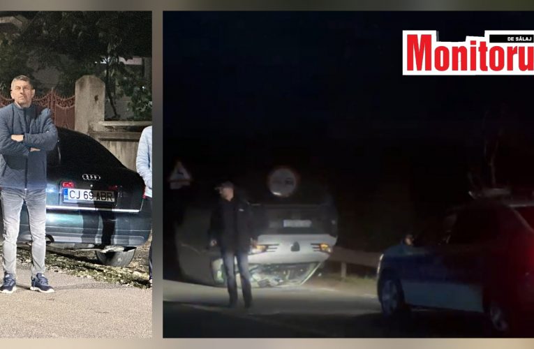 VIDEO| Accident rutier în localitatea Românași