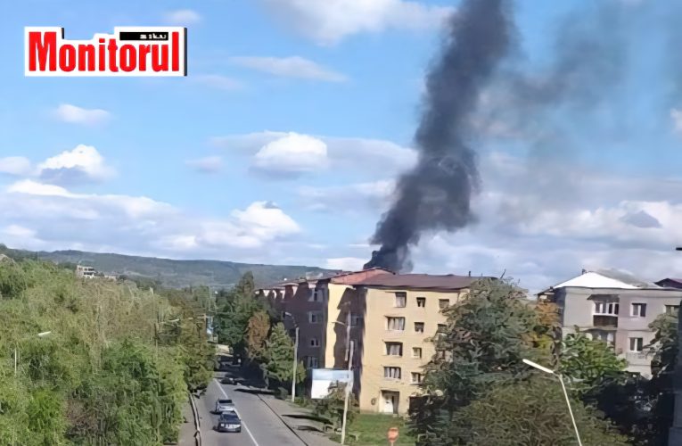 Incendiu la o anexa unei gospodării, în Şimleu Silvaniei