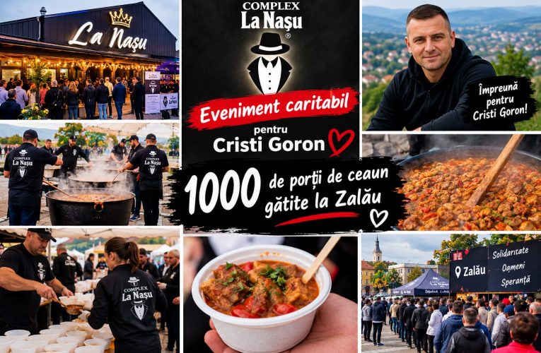 Eveniment caritabil organizat de Complex La Nașu pentru Cristi Goron