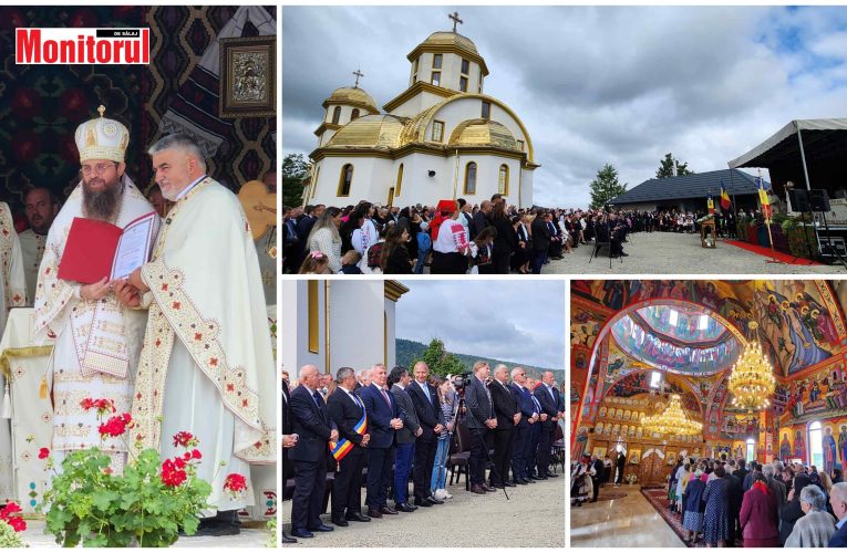 Moment istoric în satul Preoteasa! Episcopul Benedict a sfințit noua biserică