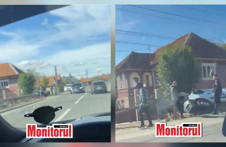 Accident rutier în localitatea Sâncraiu Almașului 