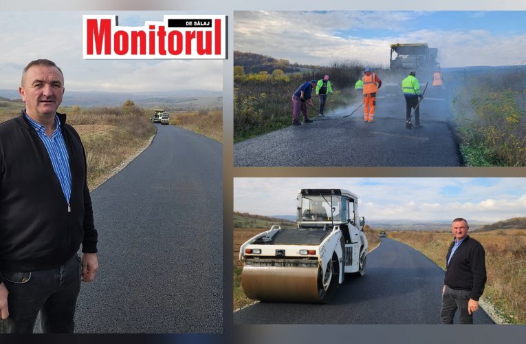 VIDEO| Drumul comunal de la Preluci până la DJ109E a fost asfaltat