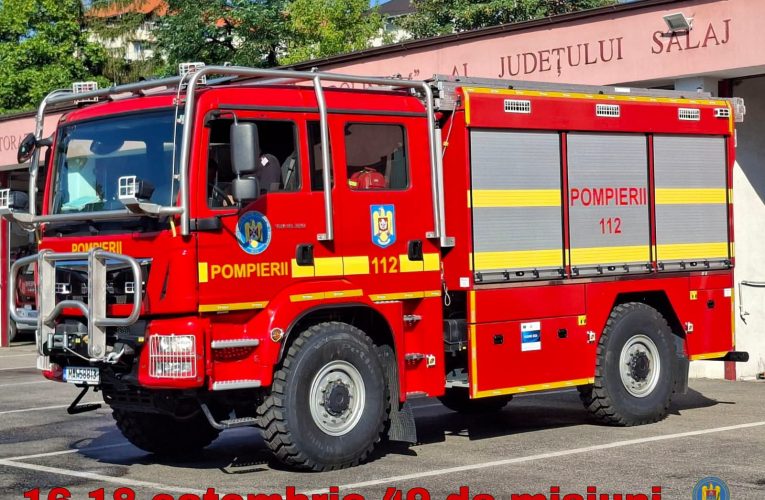Incendii la Zalău și Gâlgău Almașului