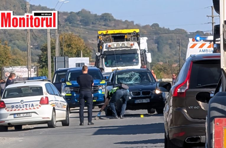 Biciclist rănit într-un grav într-un accident la ieșirea din Șimleu