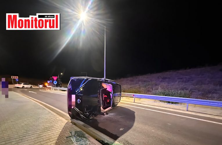 Accident rutier la ieșirea din Zalău spre Aghireș