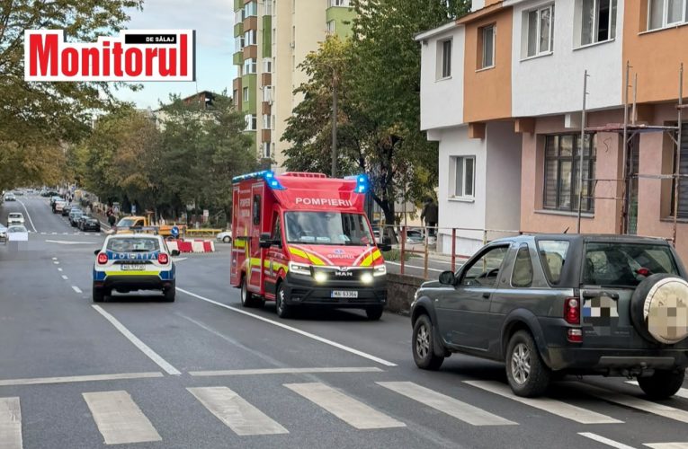 Femeie lovită de mașină pe trecerea de pietoni