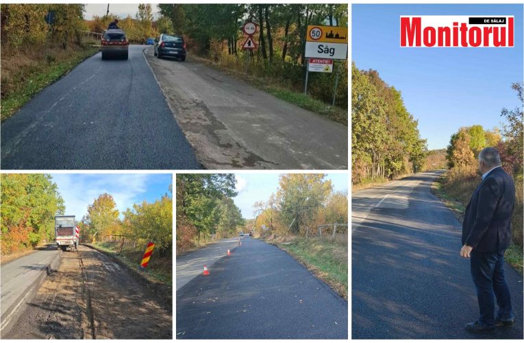 Consiliul Județean a finalizat lucrările de reparații pe drumul județean 191E